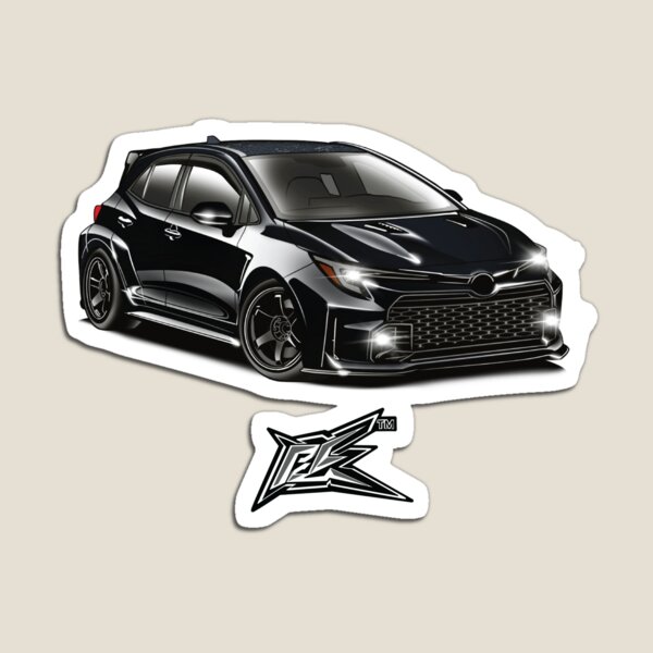 Item preview, toyota gr corolla black designed and sold by NaquashM.