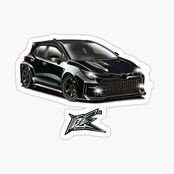 Item preview, toyota gr corolla black designed and sold by NaquashM.