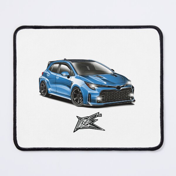 Item preview, toyota gr corolla blue designed and sold by NaquashM.