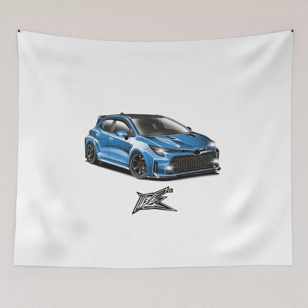 Item preview, toyota gr corolla blue  designed and sold by NaquashM.
