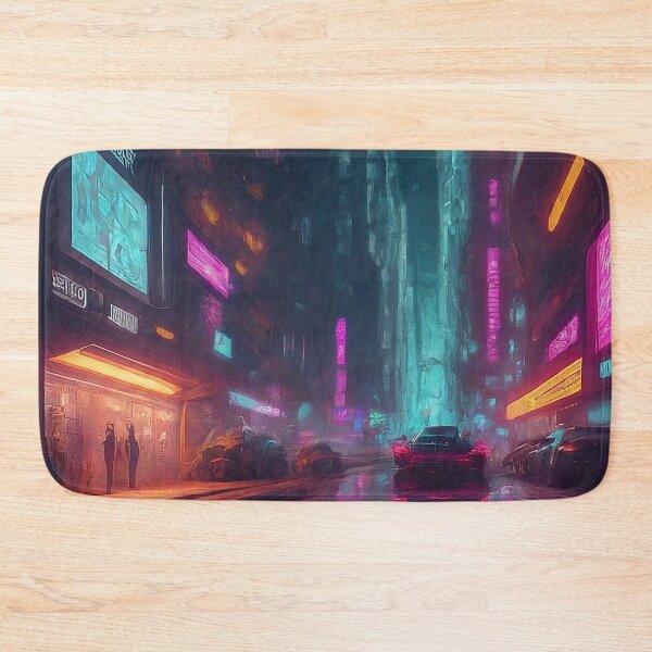 Item preview, Electrified Cyber Street designed and sold by GabrielWest.