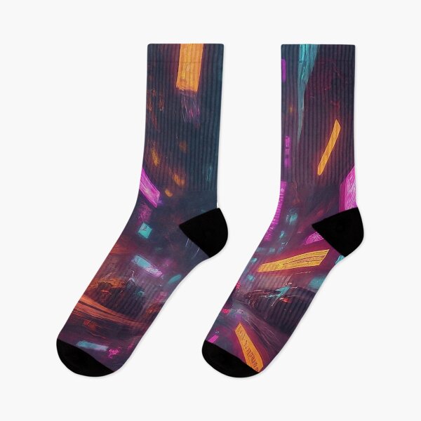 Item preview, Electrified Cyber Street designed and sold by GabrielWest.