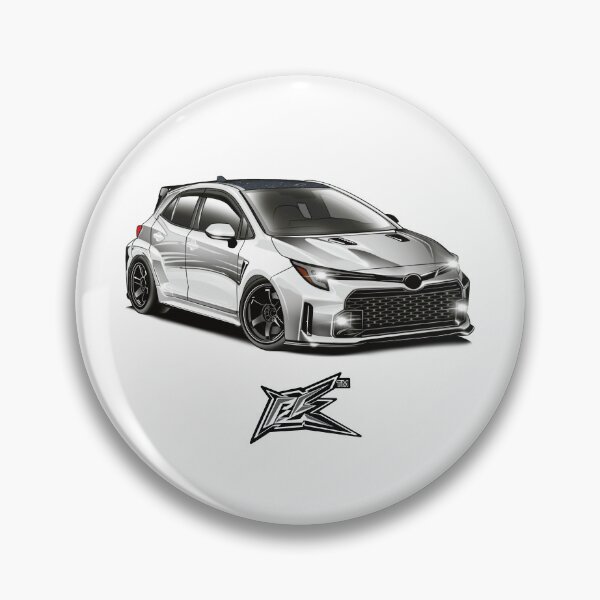 Item preview, toyota gr corolla white  designed and sold by NaquashM.