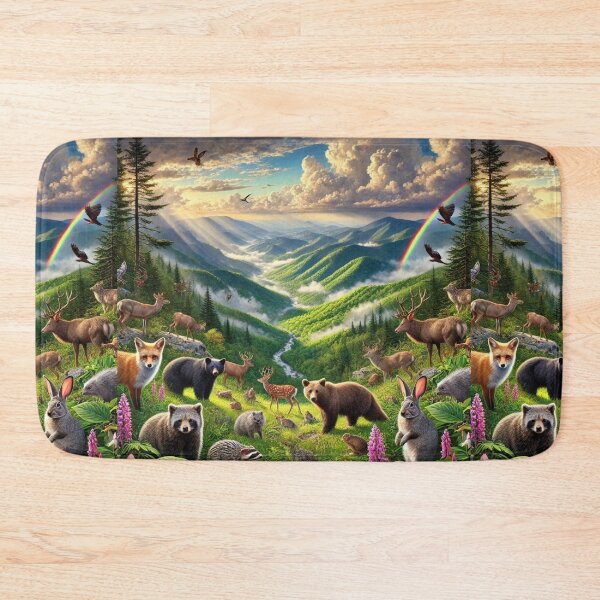 Item preview, "Wildlife Haven of the Great Smoky Mountains" designed and sold by Meta2Physical.