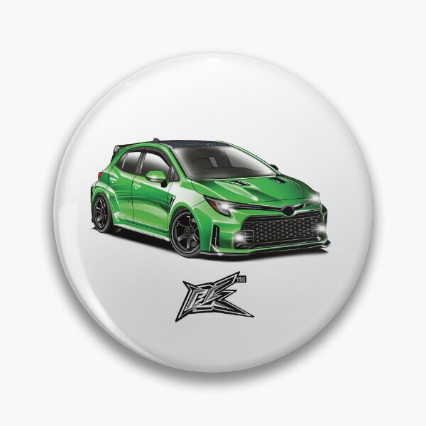 Item preview, toyota gr corolla green  designed and sold by NaquashM.