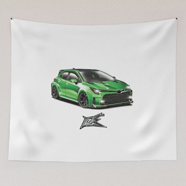 Item preview, toyota gr corolla green  designed and sold by NaquashM.