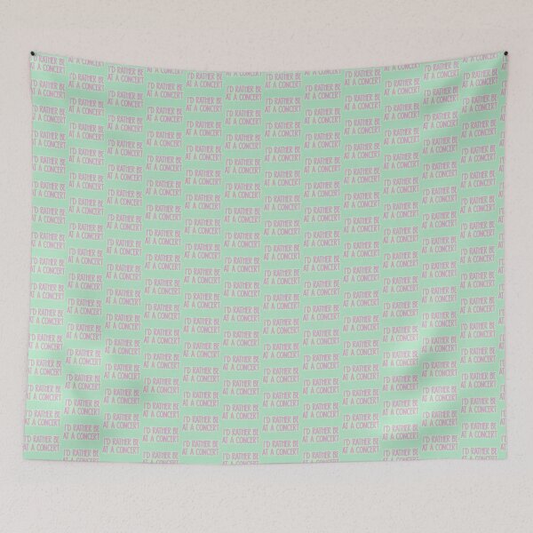 Item preview, I’d rather be at a concert  designed and sold by kyliejonas.