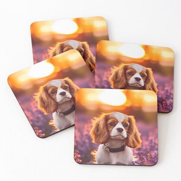 Item preview, Sunset Serenity Cavalier in Lavender Fields designed and sold by Cute-Cuddles.