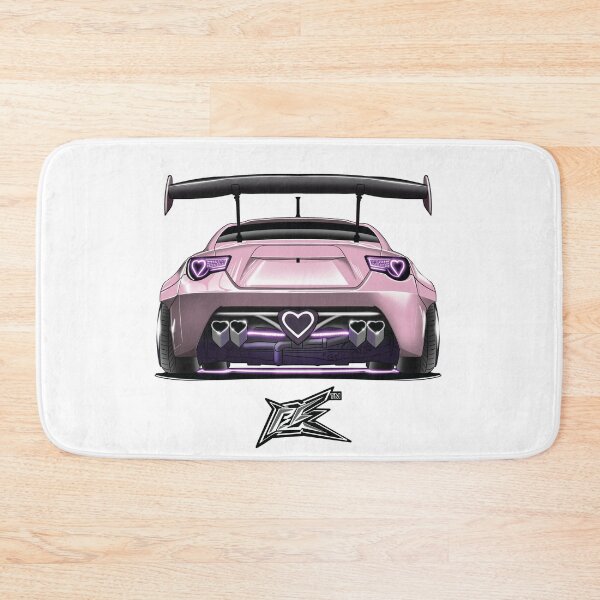 Item preview, toyota gt86 brZ heart car pink   designed and sold by NaquashM.