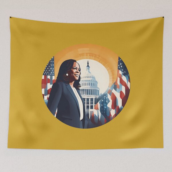 Item preview, Kamala T-Shirt3 designed and sold by Print2Harbor.