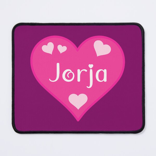 Item preview, Jorja Name Pink Heart designed and sold by Jeallan Designs.