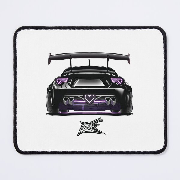 Item preview, toyota gt86 brZ heart car black  designed and sold by NaquashM.