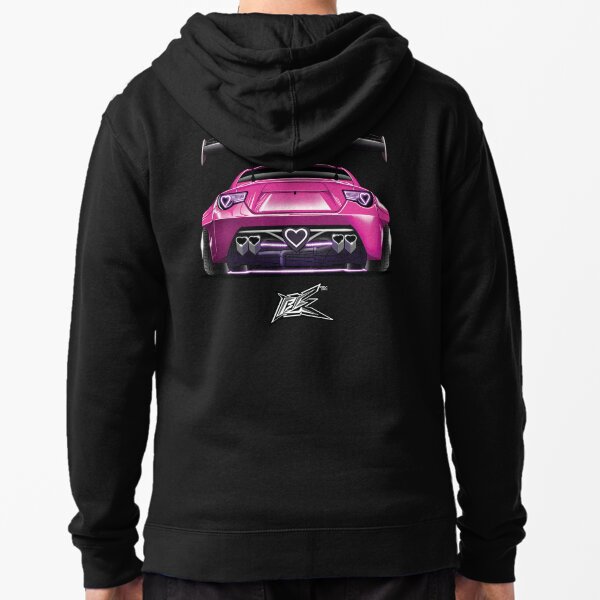 Item preview, toyota gt86 brZ heart car dark pink designed and sold by NaquashM.