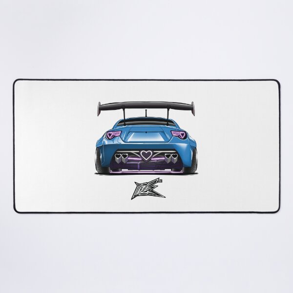 Item preview, toyota gt86 brZ heart car blue  designed and sold by NaquashM.