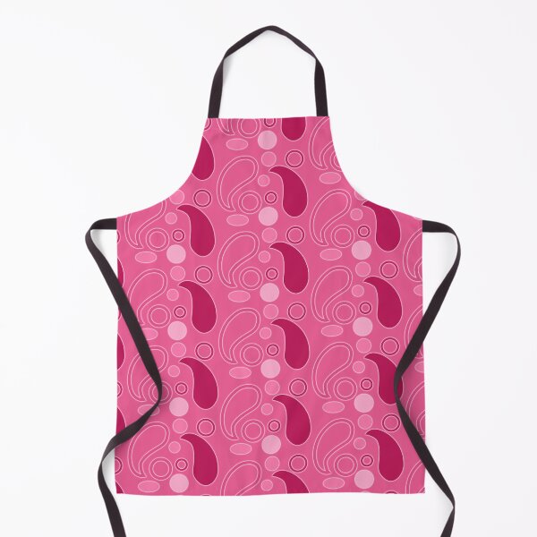 Item preview, Pink shades paisley seamless pattern print designed and sold by SpinklyCreations.