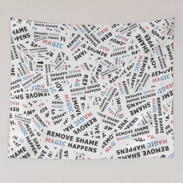 Item preview, Embrace the Magic Inspirational Phrase Pattern designed and sold by DFLC Prints.