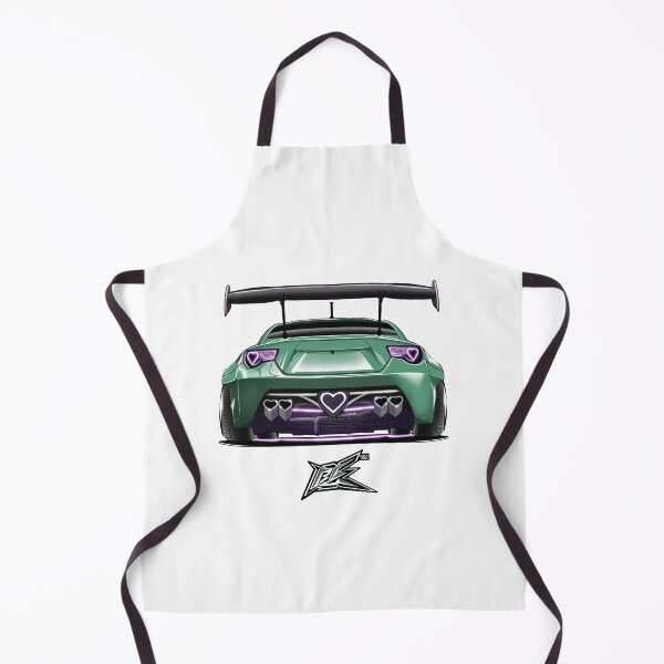 Item preview, toyota gt86 brZ heart car green designed and sold by NaquashM.