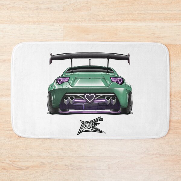 Item preview, toyota gt86 brZ heart car green  designed and sold by NaquashM.