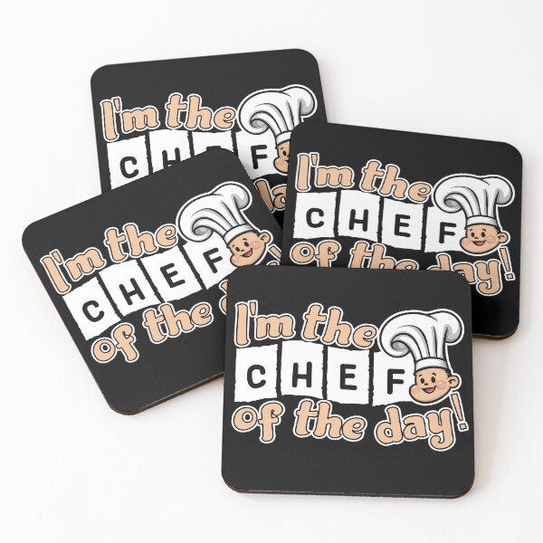 Item preview, I'M THE CHEF OF THE DAY designed and sold by KEF Custom.