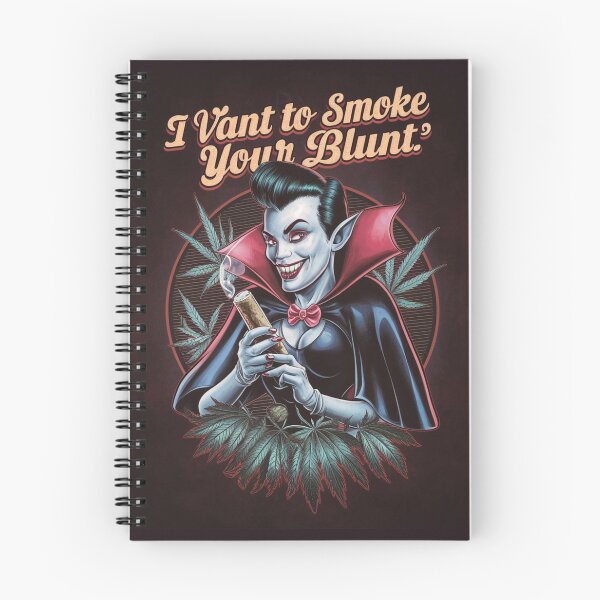 Item preview, I Vant To Smoke Your Blunt - Female Vampire designed and sold by JLEmporium.