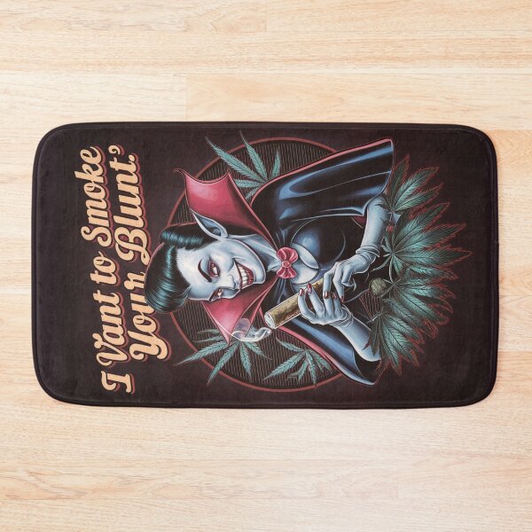 Item preview, I Vant To Smoke Your Blunt - Female Vampire designed and sold by JLEmporium.