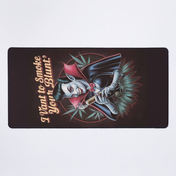 Item preview, I Vant To Smoke Your Blunt - Female Vampire designed and sold by JLEmporium.