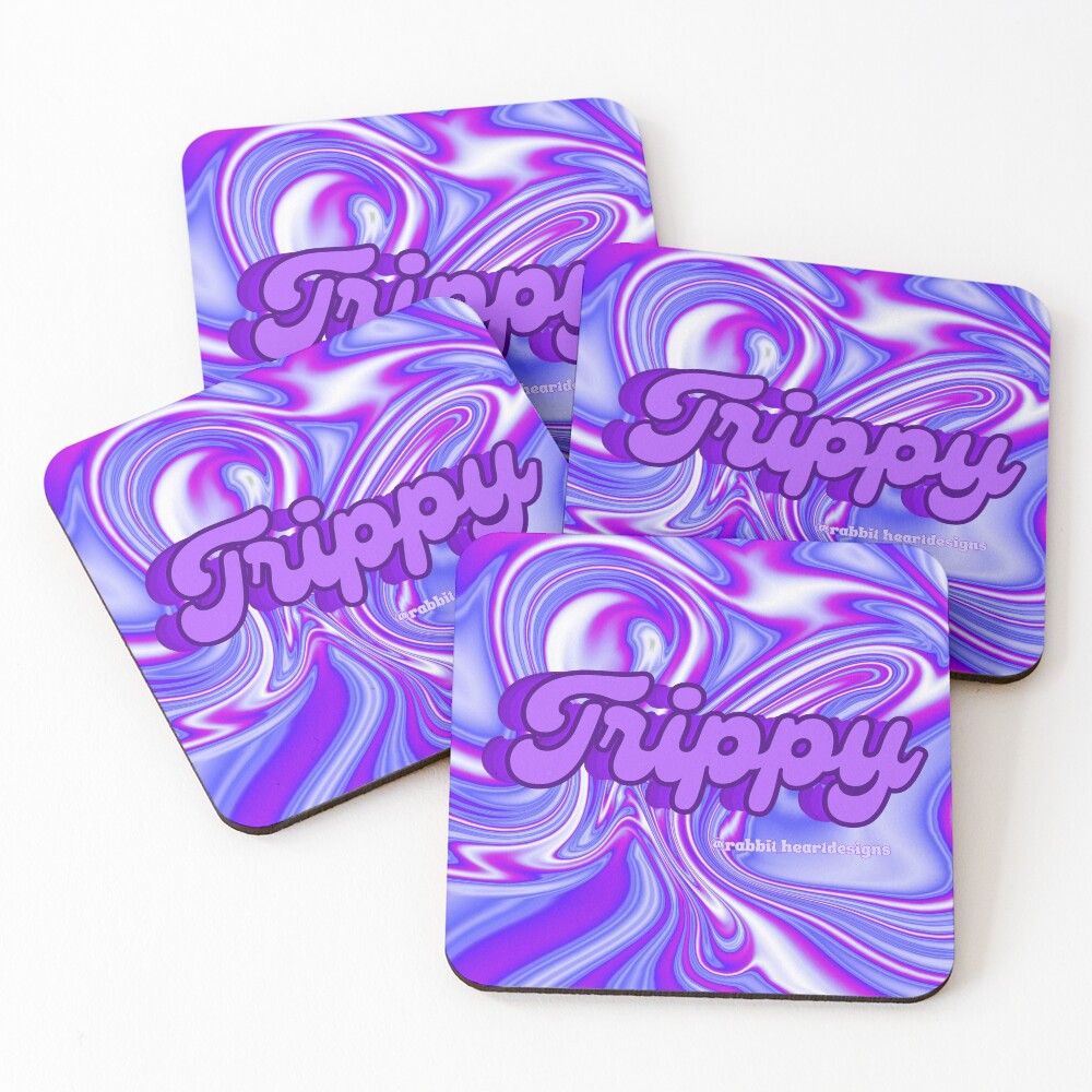 Item preview, Coasters (Set of 4) designed and sold by RabbitHeartArt.