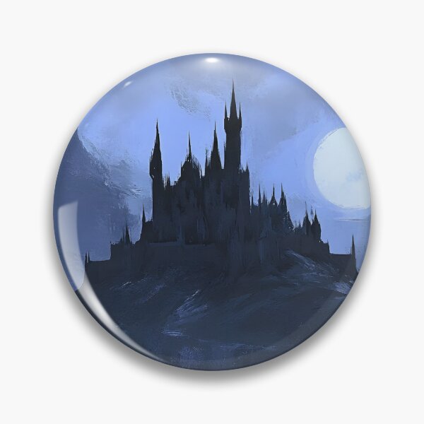 Item preview, Dark Castle on the Hill designed and sold by HappyStickBike.