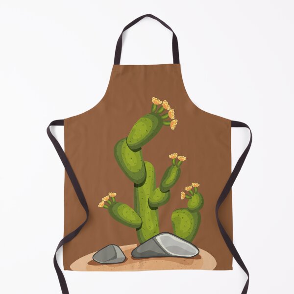 Item preview, Cactus plants set of desert among sand and rocks stock. designed and sold by AmAom.