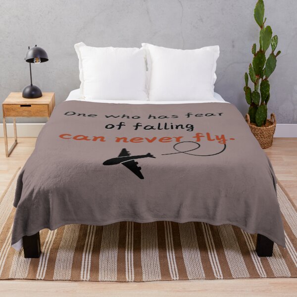 Item preview, One who has fear of falling can never fly. designed and sold by talking-pen.