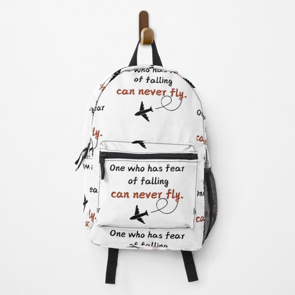 Item preview, One who has fear of falling can never fly. designed and sold by talking-pen.