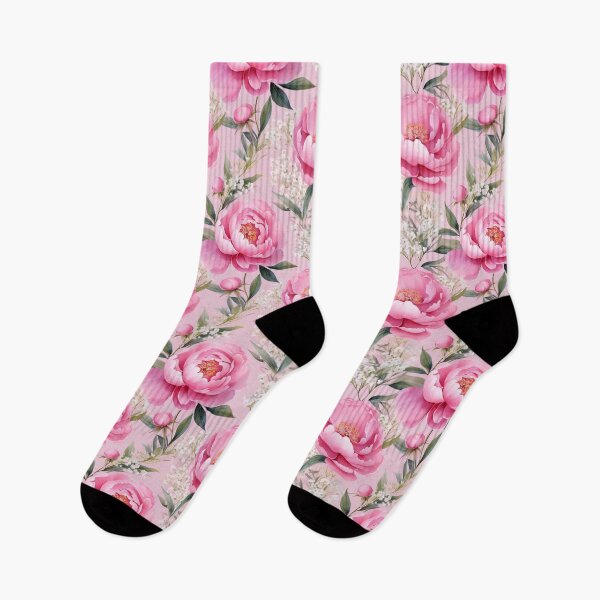 Item preview, Pink Peonies Babies Breath designed and sold by Laura DeCamp.