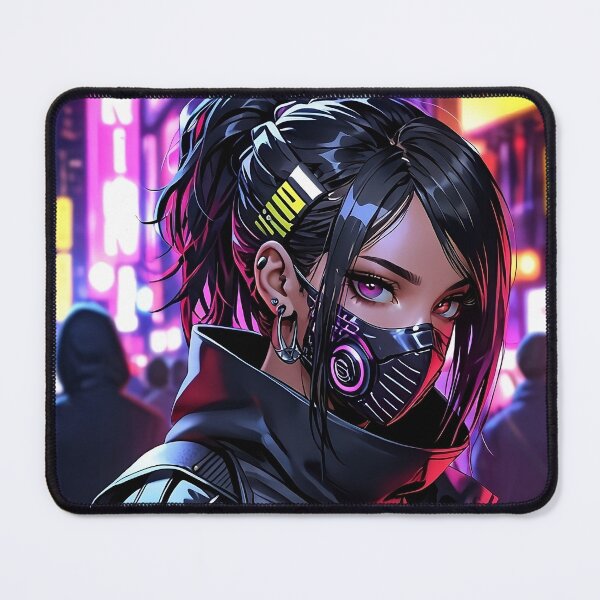 Item preview, Anime Posters Street Rebel Anime Girl Portrait Canvas Metal Print Poster Art Board designed and sold by RecortShirt.
