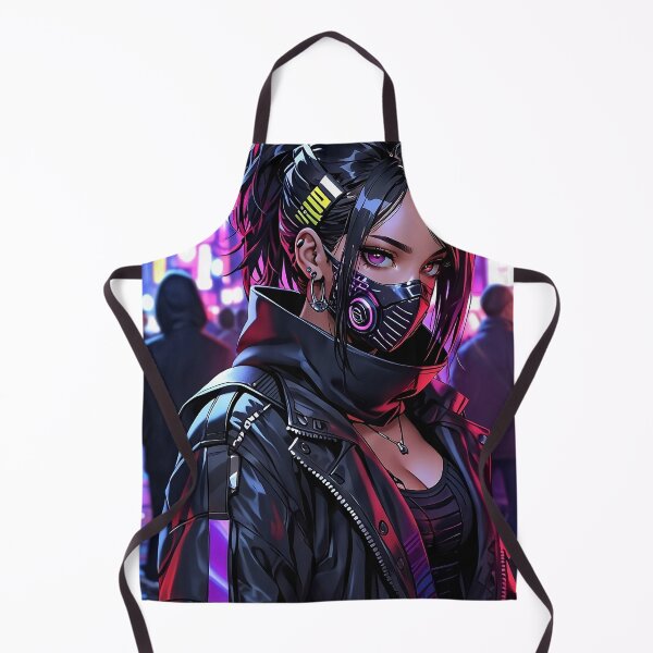 Item preview, Anime Posters Street Rebel Anime Girl Portrait Canvas Metal Print Poster Art Board designed and sold by RecortShirt.