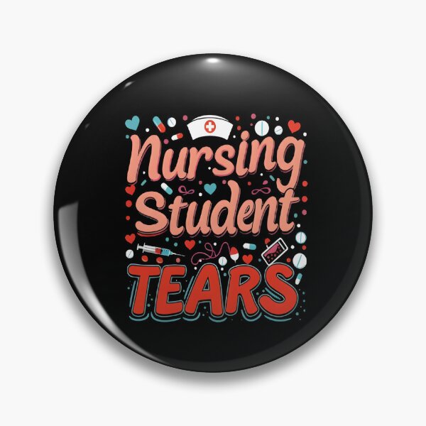 Item preview, Medical School Struggles: Nursing Student Tears Art designed and sold by Craft99.