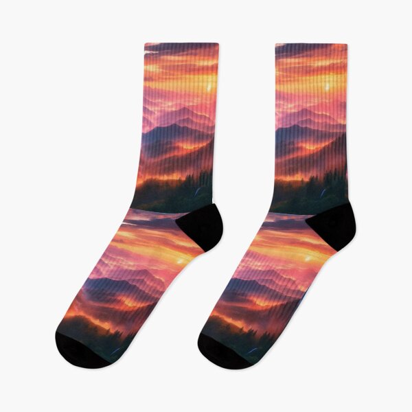 Item preview, "Dreamlike Sunset Over the Great Smoky Mountains" designed and sold by Meta2Physical.