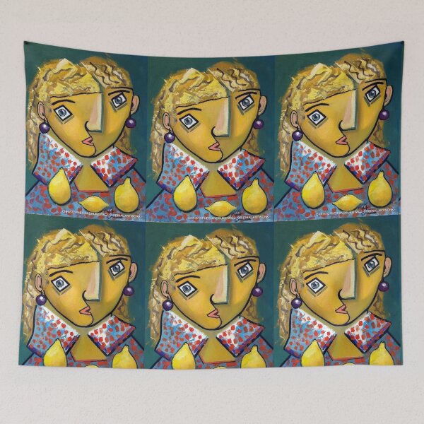 Item preview, lady with lemons designed and sold by smiley100.