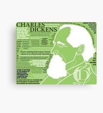 Charles Dickens' Quotes Canvas Print