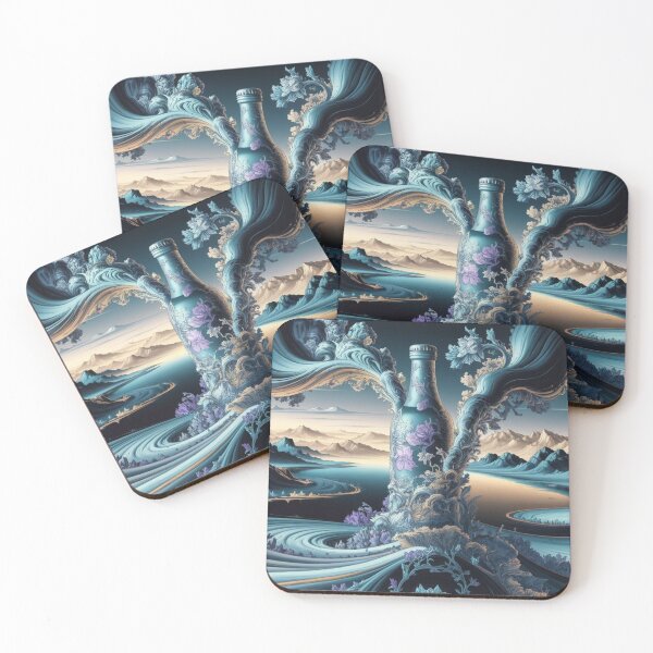 Item preview, Captivating energy drink art masterpiece with a mesmerising landscape. designed and sold by NtoikeShop123.