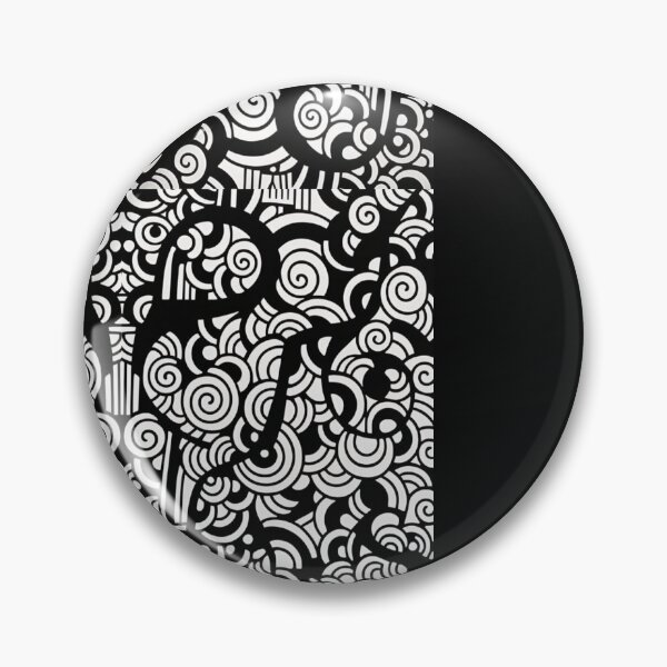 Item preview, White and black lion fantasy pattern designed and sold by AmuraLumina.