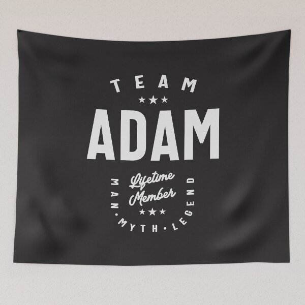 Item preview, Team Adam Lifetime Member Funny Name Adam designed and sold by cidolopez.