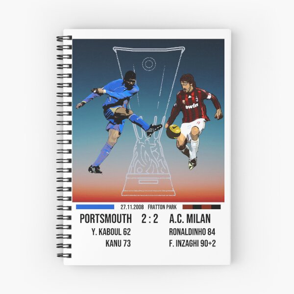 Artikelvorschau, Pompey vs Milan Europapokal-Ergebnis 2009 Ästhetik entworfen und verkauft von benbrooks009.