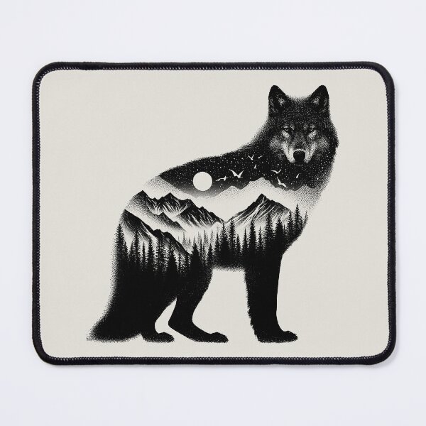 Item preview, Wolf Moon designed and sold by zzz888.