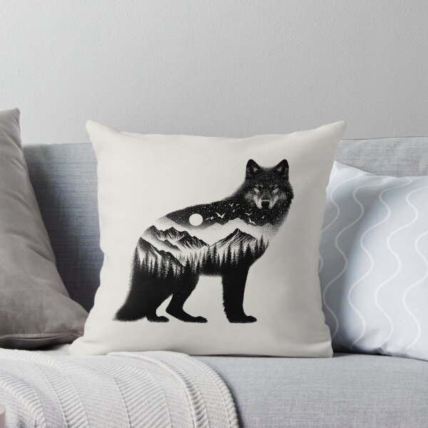 Item preview, Wolf Moon designed and sold by zzz888.