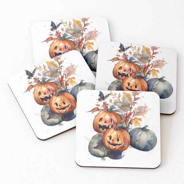 Item preview, Smiling Halloween Pumpkins designed and sold by barmaz.