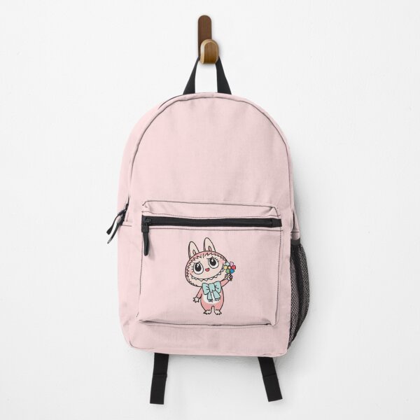 Item preview, Labubu pink Monster flower sticker designed and sold by retrippy.