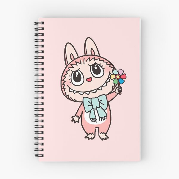 Item preview, Labubu pink Monster flower sticker designed and sold by retrippy.