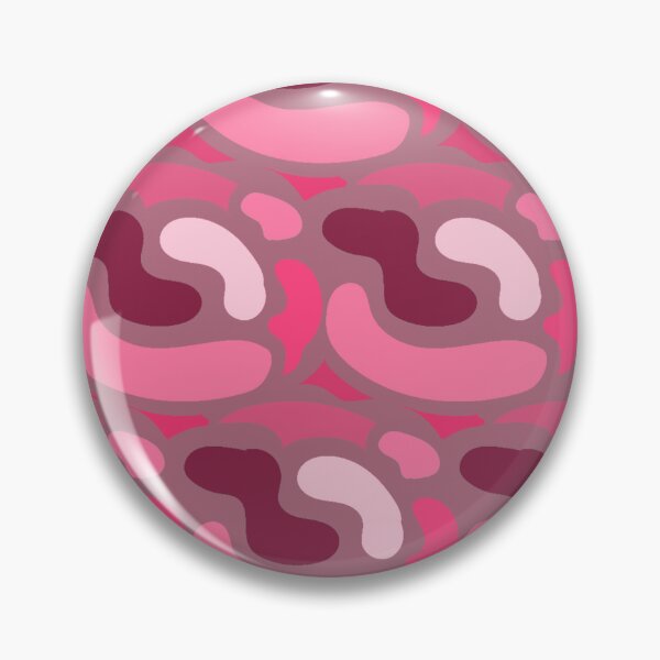 Item preview, Pink shades different blob abstract shape art pattern background wallpaper designed and sold by SpinklyCreations.