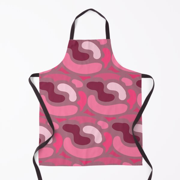 Item preview, Pink shades different blob abstract shape art pattern background wallpaper designed and sold by SpinklyCreations.