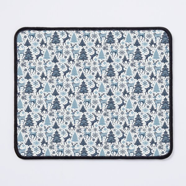 Item preview, Blue and White Christmas: Christmas Theme- White Christmas designed and sold by Tw1nsAIArt.
